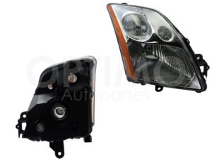 FFNN1401 FARO DER F/CROMADO C/MICA AMBAR SENTRA B-16 07-09