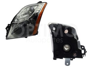 FFNN1412 FARO IZQ F/CROMADO C/MICA AMBAR SENTRA B-16 10-12