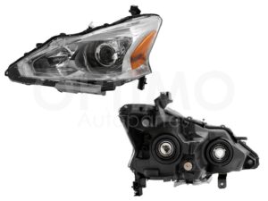 FFNN3222 FARO IZQ F/CROMADO C/LUPA P/HALOGENO C/CUARTO AMBAR ALTIMA 13-16