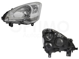 FFNP0222 FARO IZQ FONDO CROMADO C/MOTOR PARTNER MAXI/TEPEE 16-19