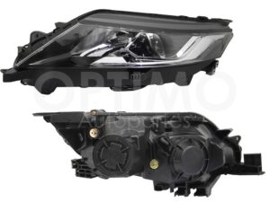 FFNS1324 FARO IZQ F/CROMADO C/LUPA L200 20-24