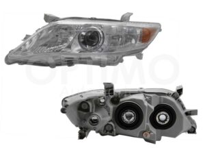 FFNT0112 FARO IZQ F/CROMADO C/LUPA C/MICA AMBAR CAMRY 10-11