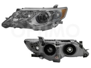 FFNT0122 FARO IZQ F/CROMADO C/LUPA C/MICA AMBAR CAMRY 12-14