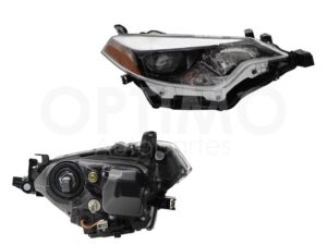 FFNT0231 FARO DER F/NEGRO C/LED C/LUPA C/MICA AMBAR COROLLA 14-16