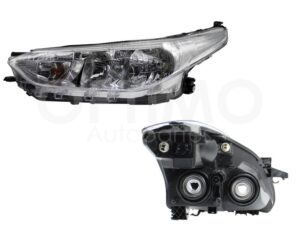 FFNT0322 FARO IZQ FONDO CROMADO 4PTAS YARIS SEDAN 18-20