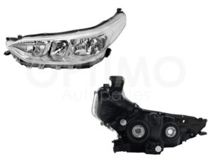 FFNT0324 FARO IZQ FONDO CROMADO 4PTAS YARIS SEDAN 18-20