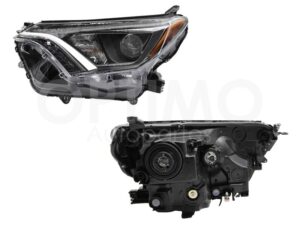 FFNT0612 FARO IZQ F/NEGRO C/LUPA C/MICA AMBAR RAV-4 16-18