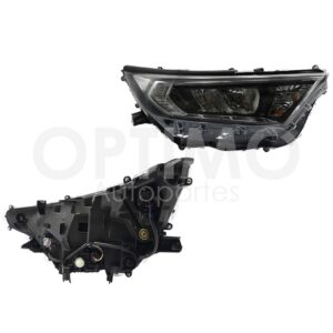 FFNT0631 FARO DER F/NEGRO C/LED FILO CROMO C/MICA BLANCA (MODELO JAPON) RAV-4 LE/XLE/ADVENTURE 19-20