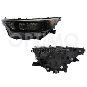 FFNT0642 FARO IZQ F/NEGRO C/LED FILO NEGRO C/MICA AMBAR RAV-4 LE 22-25