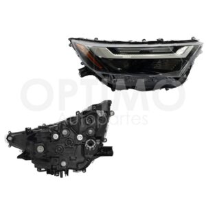 FFNT0643 FARO DER F/NEGRO C/LED C/MOLDURA GRIS C/MICA AMBAR RAV-4 XLE/ADVENTURE 22-25