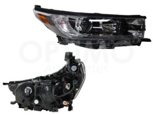 FFNT1403 FARO DER F/NEGRO C/LUPA C/DRL FILO CROMO Y NEGRO C/MICA AMBAR HIGHLANDER LIMITED 17-19