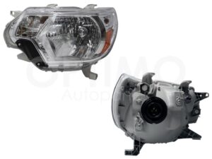 FFNT1612 FARO IZQ F/CROMADO MICA AMBAR TACOMA 12-15
