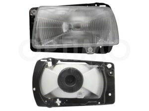 FFNV0102 FARO IZQ F/CROMADO C/BASE METAL VIDRIO RAYADO JETTA A2 87-92