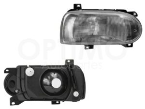 FFNV0311 FARO DER F/CROMADO C/BASE PLASTICO VIDIRO RAYADO GOLF A3 93-98