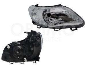 FFNV0631 FARO DER F/CROMADO UN AS (SAVEIRO 10-13) (SEDAN/H-BACK) GOL 08-12