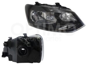 FFNV0701 FARO DER F/NEGRO S/MOTOR (POLO 15-16) VENTO 14-15