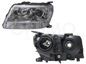 FFNY0102 FARO IZQ F/CROMADO C/CUARTO BLANCO GRAND VITARA 09-15