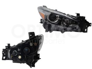 FFNZ0111 FARO DER F/NEGRO C/LUPA P/HALOGENO C/MICA AMBAR (SEDAN/H-BACK) MAZDA 3 17-18