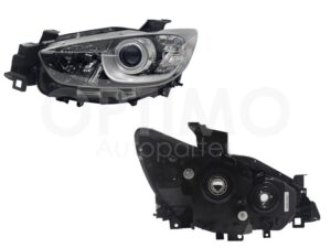 FFNZ0202 FARO IZQ F/NEGRO C/LUPA P/HALOGENO C/MICA AMBAR CX-5 13-17