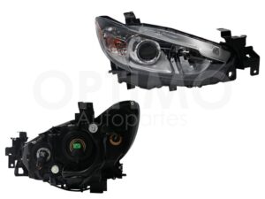 FFNZ0301 FARO DER F/NEGRO C/LUPA P/HALOGENO C/MICA AMBAR MAZDA 6 14-18