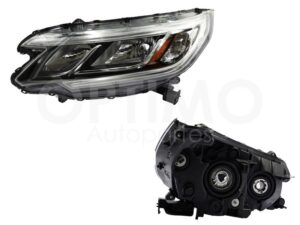 FFRH0322 FARO IZQ F/NEGRO S/DRL C/MICA AMBAR CR-V 15-16