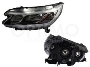 FFRH0324 FARO IZQ F/NEGRO C/DRL C/MICA AMBAR CR-V 15-16