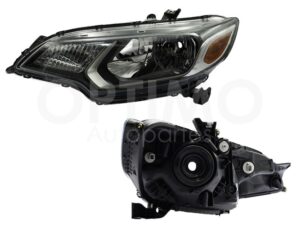 FFRH0412 FARO IZQ F/NEGRO C/MICA AMBAR FIT 15-17