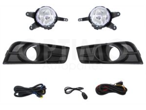 FXNC1000 KIT FARO AUX C/CABLES C/REJILLAS NEGRAS C/FOCOS CRUZE 10-12