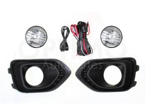 FXNC1100 KIT FARO AUX C/CABLES C/REJILLAS NEGRAS C/FOCOS (SEDAN/H-BACK) BEAT 18-21