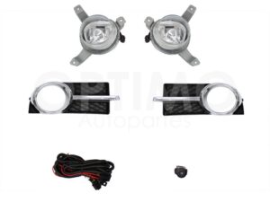FXNC9900 KIT FARO AUX C/CABLES C/REJILLAS ARILLO CROMO C/FOCOS AVEO 07-11
