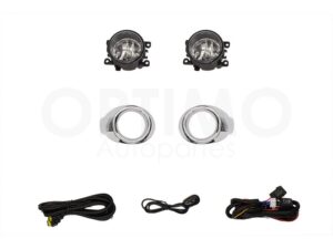 FXNF0120 KIT FARO AUX C/CABLES C/ARILLO CROMO C/FOCOS FOCUS 12-14