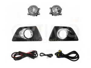 FXNF1000 KIT FARO AUX C/CABLES C/REJILLAS ARILLO CROMO C/FOCOS ECOSPORT 13-17