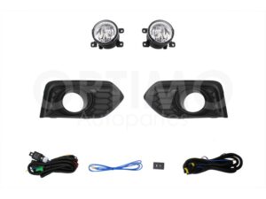 FXNH0500 KIT FARO AUX C/CABLES C/REJILLAS NEGRAS C/FOCOS CITY 18-20