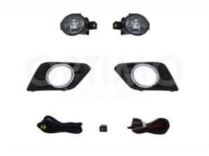 FXNN2210 KIT FARO AUX C/CABLES C/REJILLAS ARILLO CROMO C/FOCOS X-TRAIL 15-17