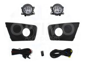 FXNS1300 KIT FARO AUX C/CABLES C/REJILLAS NEGRAS C/FOCOS L200 11-15