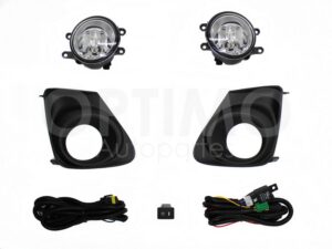 FXNT0210 KIT FARO AUX C/CABLES C/REJILLAS NEGRAS C/FOCOS COROLLA 11-13
