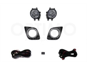 FXNT0610 KIT FARO AUX C/CABLES C/REJILLAS ARILLO CROMO C/FOCOS RAV-4 09-12