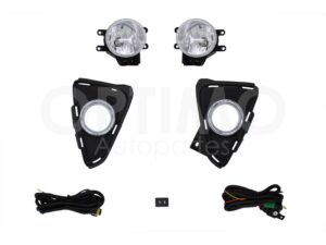 FXNT0620 KIT FARO AUX C/CABLES C/REJILLAS ARILLO CROMO C/FOCOS RAV-4 16-18
