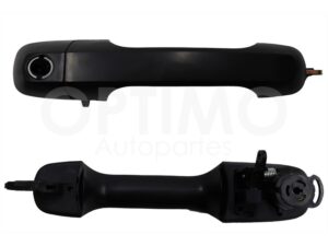 HMRF0202 MANIJA EXT DEL IZQ NEGRA POROSA (ECOSPORT 04-12) FIESTA FIRST 03-10