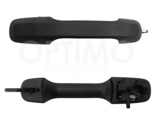 HMRF0212 MANIJA EXT TRAS IZQ Y TAPA CAJUELA NEGRA POROSA (ECOSPORT 04-12) FIESTA FIRST 03-10