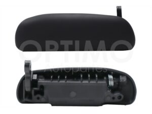HMRF0222 MANIJA EXT DEL IZQ NEGRA POROSA (IKON 01-07/COURIER 01-12/KA 01-08) FIESTA 00-02