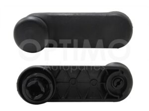 HMRN0300 MANIJA ALZA VIDRIO DER/IZQ NEGRA (RN CLIO 02-10) PLATINA 02-10