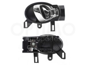 HMRN0933 MANIJA INT DEL/TRAS DER NEGRA C/CROMO (V-DRIVE 20-25/MARCH 11-20/JUKE 12-17/NOTE 14-19) VERSA 12-19