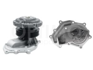 MANN0400 BOMBA AGUA C/FAN CLUTCH C/POLEA ZD30DD 10 ORIFICIOS URVAN 3.0L DIESEL 07-12