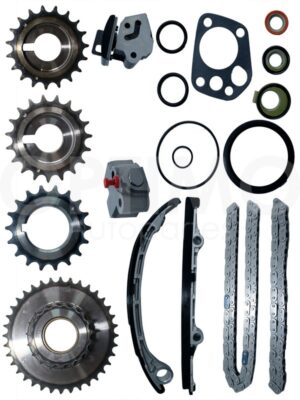 MKNN0400 KIT DE DISTRIBUCION 13PZAS KA24DE (D-22 2.4L 08-15/FRONTIER X-TERRA 2.4L 98-04/ALTIMA 2.4L 96-01) URVAN 2.4L 02-06