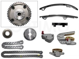 MKNN0430 KIT DE DISTRIBUCION C/VVT 11PZAS QR25DE (URVAN 2.5L GAS 07-12/SENTRA B-16 2.5L 07-12/X-TRAIL 01-07) NV-350 2.5L GASOLINA 13-25