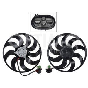 MMNC0711 MOTOVENTILADOR C/AIRE S/TOLVA 4PINES C/RESISTENCIA (SONIC 1.4L TURBO 12-18) (MOTOR/ASPA) TRAX 1.4L 13-20