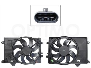 MMNC0900 MOTOVENTILADOR COMPLETO C/S AIRE C/TOLVA 3PINES C/RESISTENCIA SONIC 1.6L 13-18