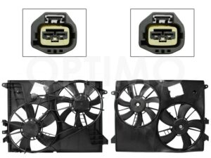 MMNC7210 MOTOVENTILADOR COMPLETO C/S AIRE C/TOLVA EMBRA 2PINES S/RES 2CONECTORES (2ASPAS) CAPTIVA 2.4L/3.0L/3.6L 11-15