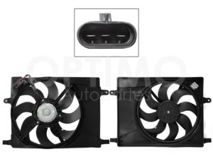 MMNC9910 MOTOVENTILADOR COMPLETO STD C/S AIRE C/TOLVA 3PINES C/RESISTENCIA AVEO 1.5L 18-23